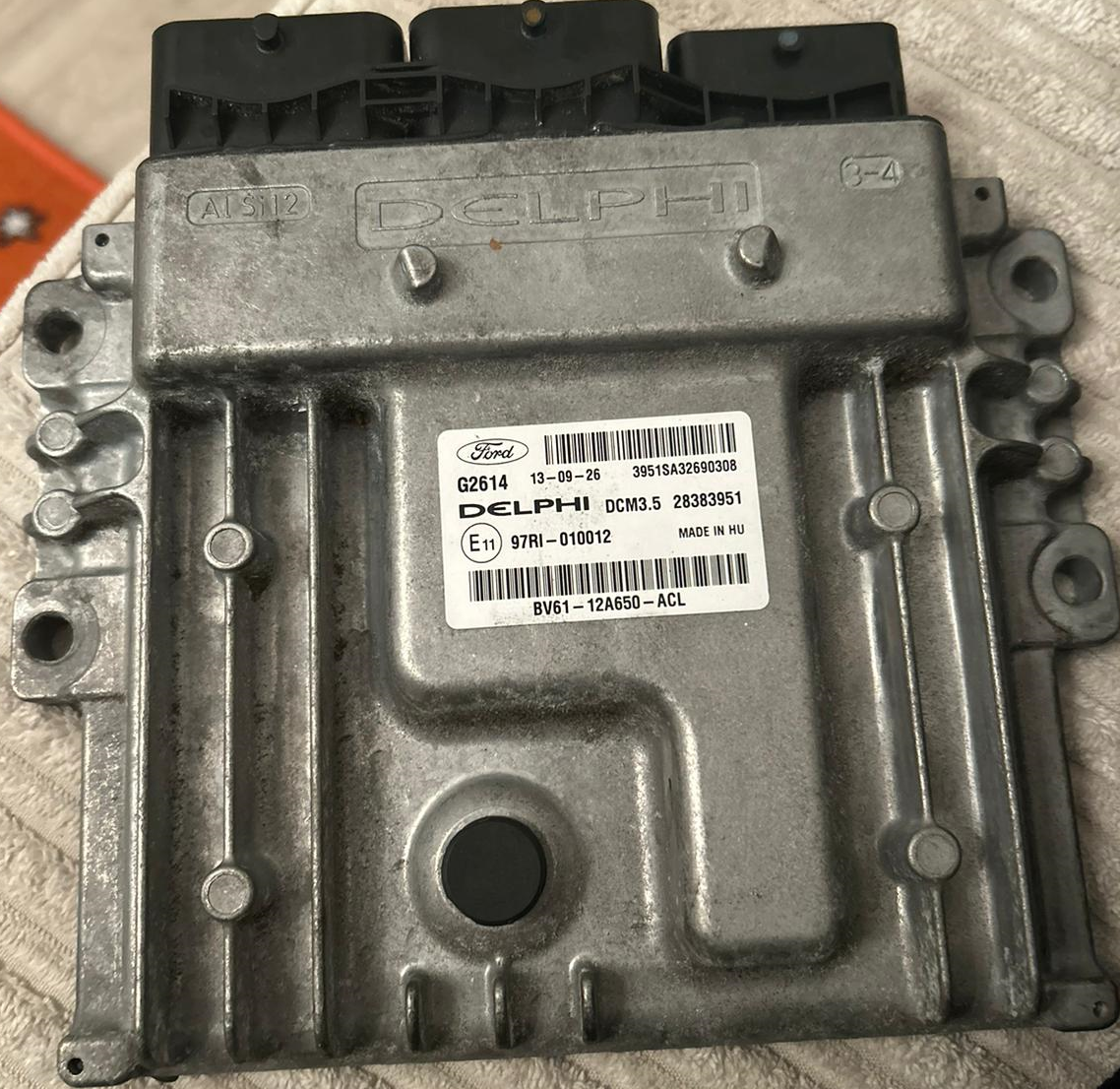 Plug & Play Delphi Engine ECU, Citroen C5 2.0 HDI, BV6112A650ACL, BV61-12A650-ACL, 28383951, DCM3.5