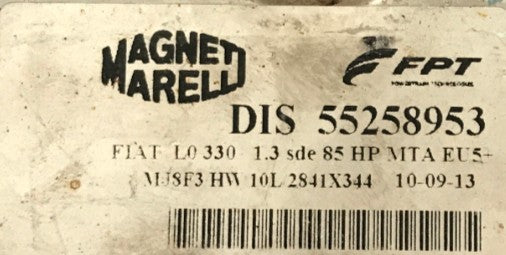 Plug & Play Magneti Marelli Engine ECU, Fiat 500L, 55258953, MJD 8F3.X3, BC0108320C, BC.0108320.C