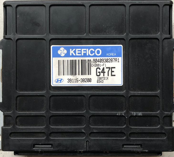 Plug & Play Kefico Engine ECU, KIA, 39115-38200, 9040930287A1, 9 040 930 287 A1, EH2691-F1