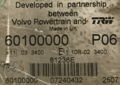 Plug & Play Renault Engine ECU, Volvo Truck, 60100000