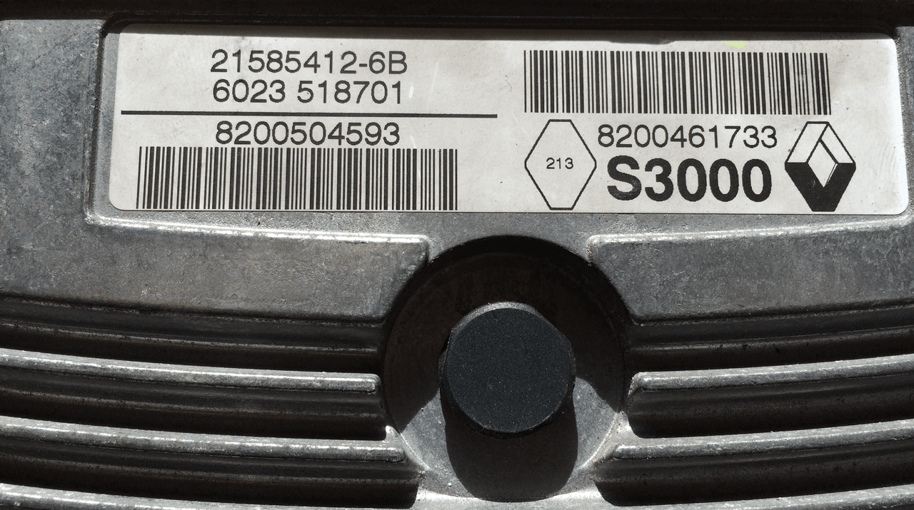 S3000, 215854126B, 21585412-6B, 8200504593, 8200461733