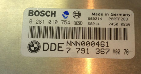 0281010754, 0 281 010 754, NNN000461, DDE7791367, DDE 7 791 367