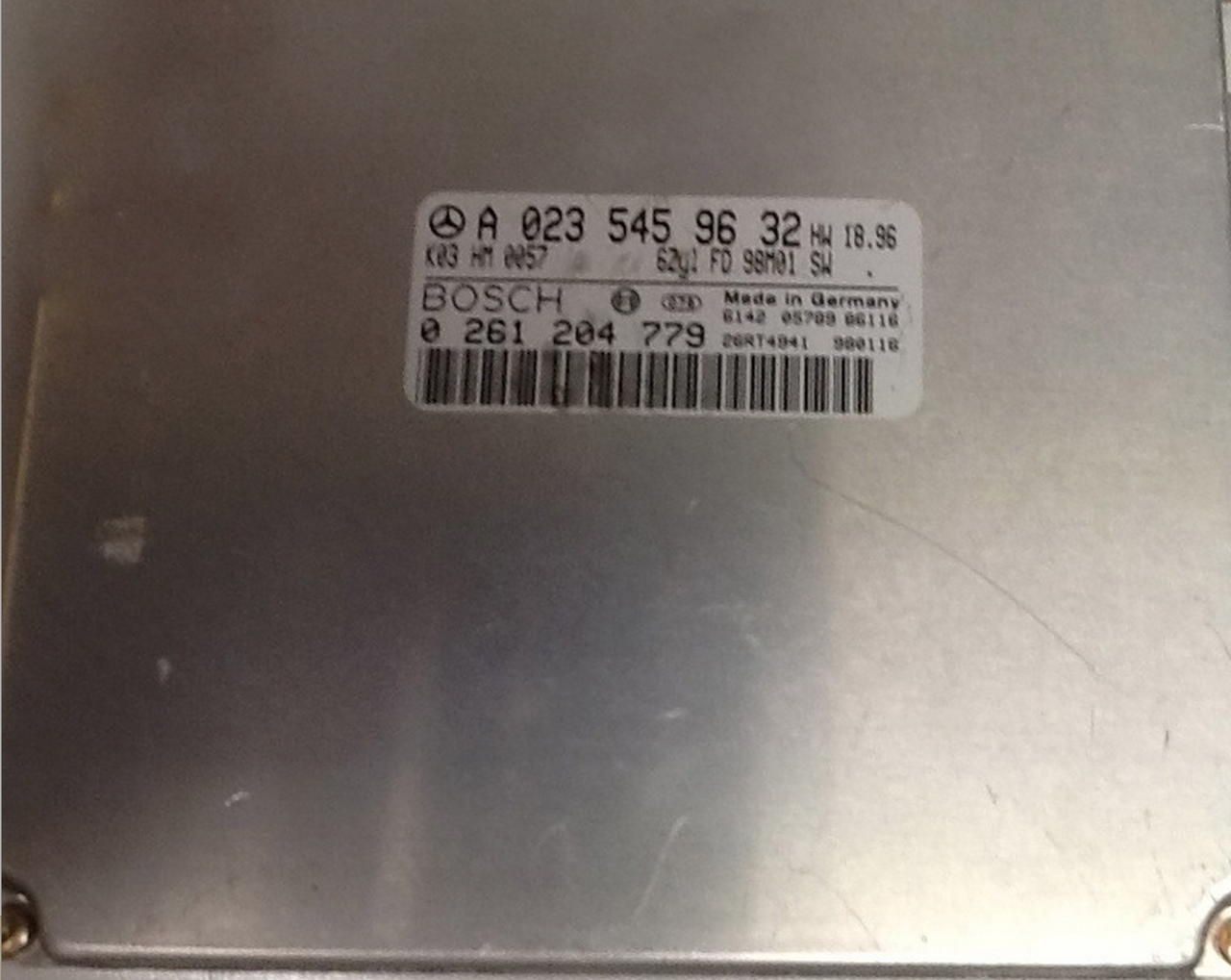 Mercedes C240 2.4L V6, 0261204779, 0 261 204 779, A0235459632, A 023 545 93 32