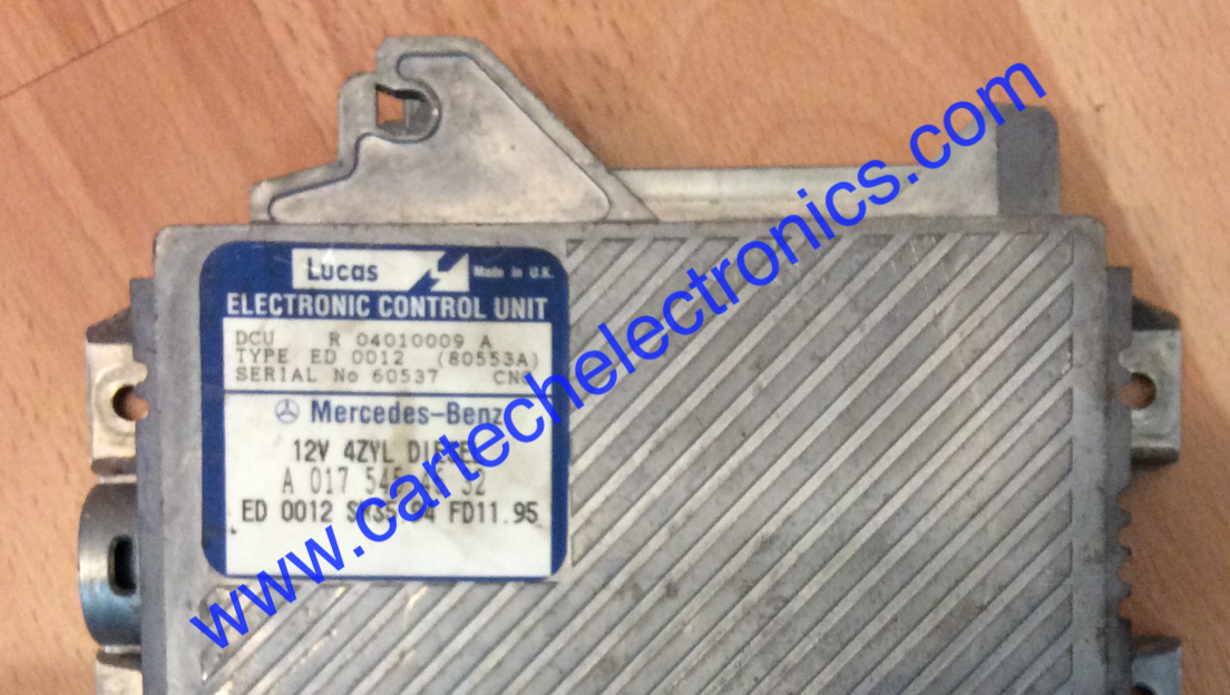 Plug & Play Lucas Engine ECU, Mercedes-Benz, A0175454632, A 017 545 46 32, R04010009 A, 80553A
