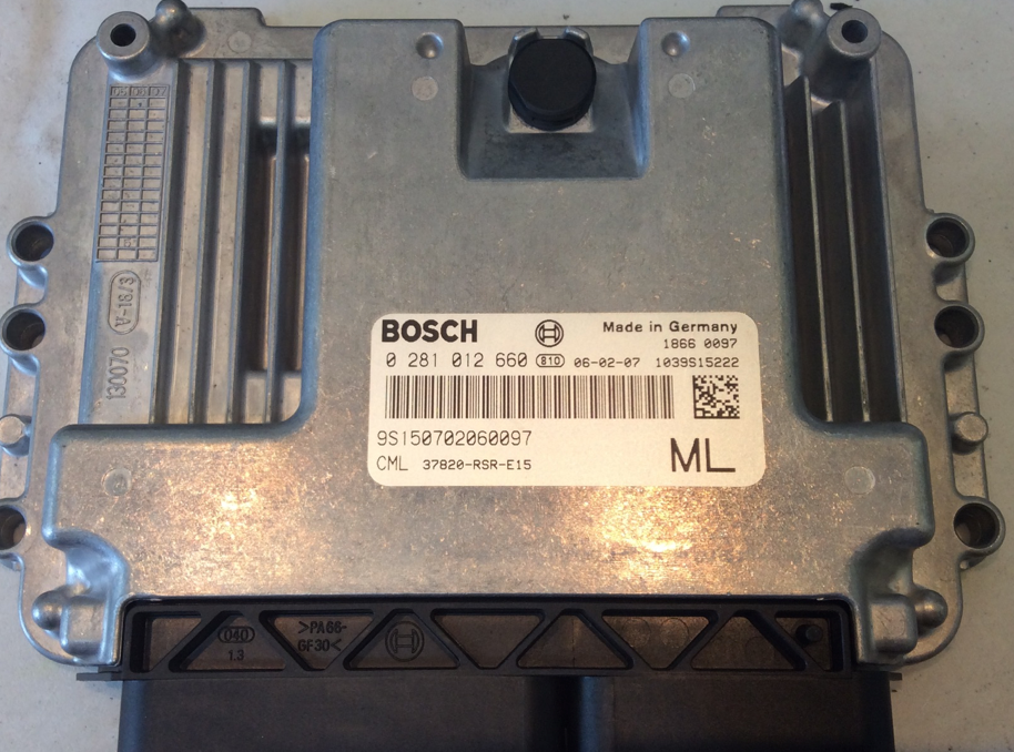 Honda Civic 2.2D, 0 281 012 660, 0281012660, 37820-RSR-E15, 37820RSRE15