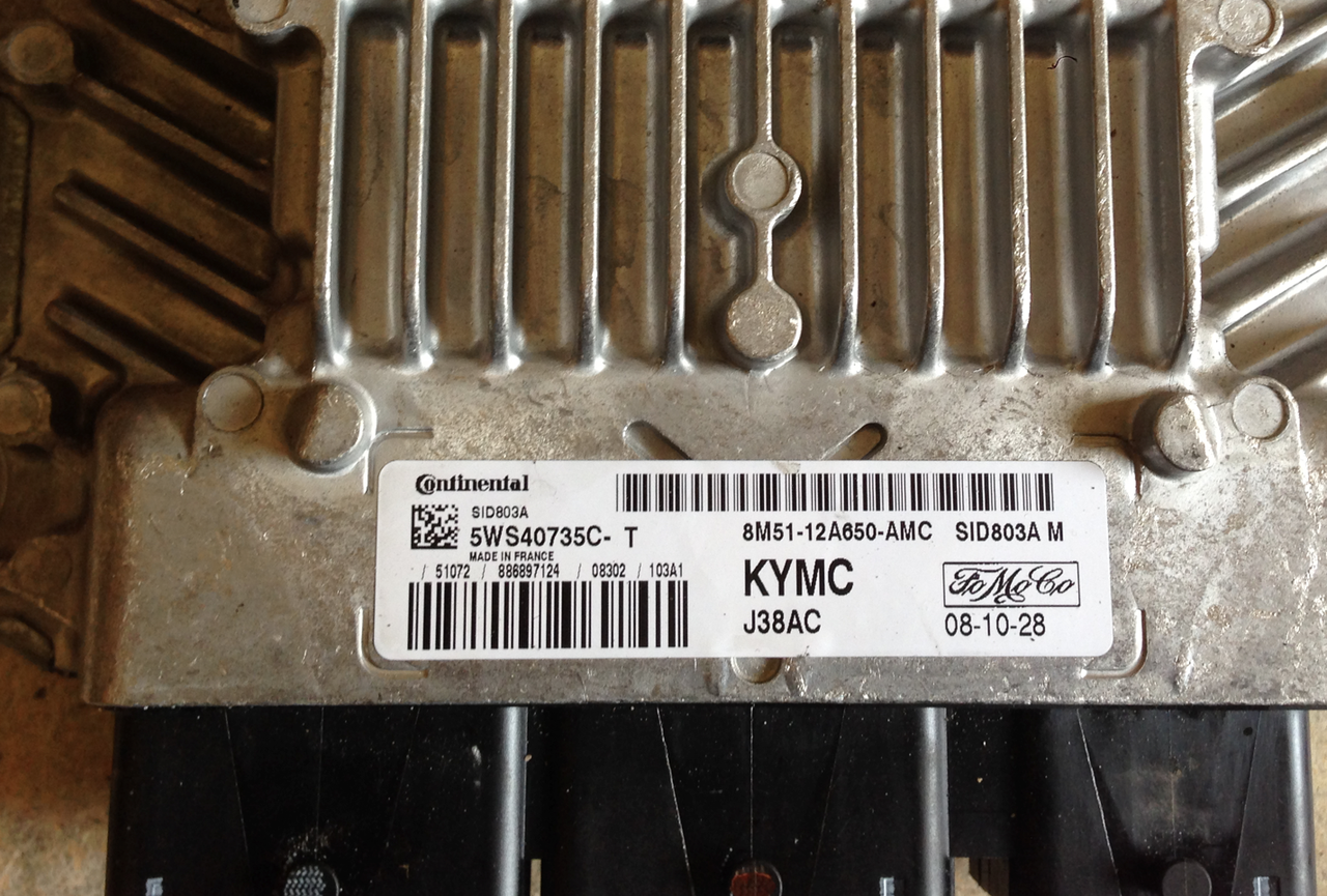 Ford Focus 2.0 TDCi, 5WS40735CT, 5WS40735C-T, 8M5112A650AMC, 8M51-12A650-AMC, KYMC