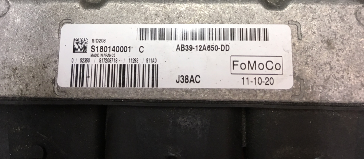 S180140001 C, S180140001C, AB39-12A650-DD, AB3912A650DD, FOMOCO, SID208