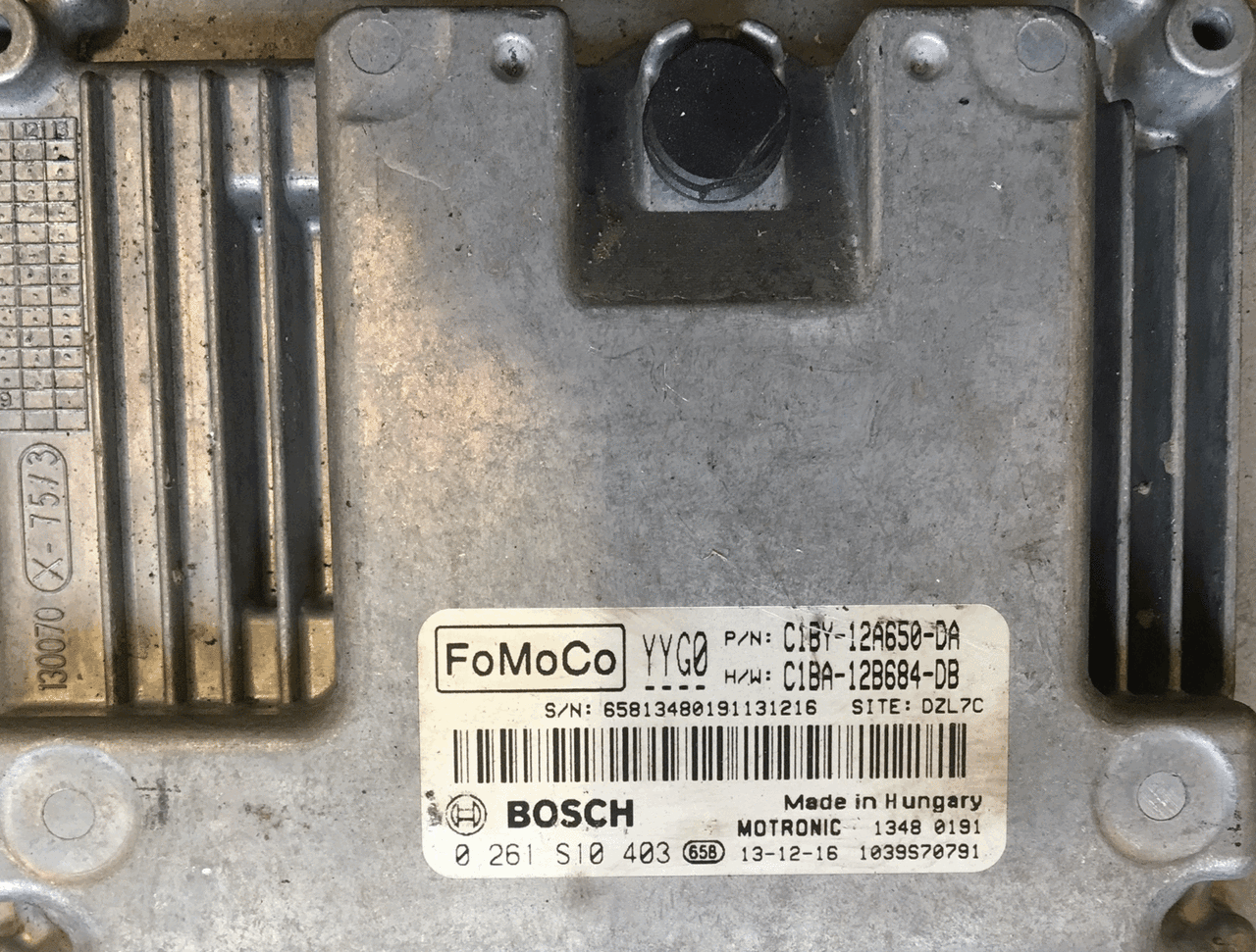 0261S10403, 0 261 S10 403, C1BY-12A650-DA, C1BA-12B684-DB, YYG0