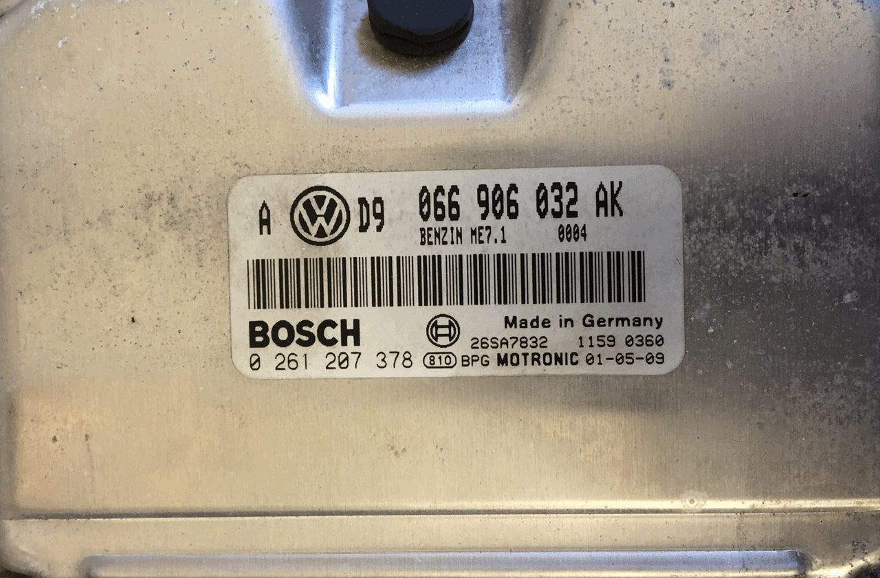 Bezin ME7.1, 0261207378, 0 261 207 378, 066906032AK, 066 906 032 AK