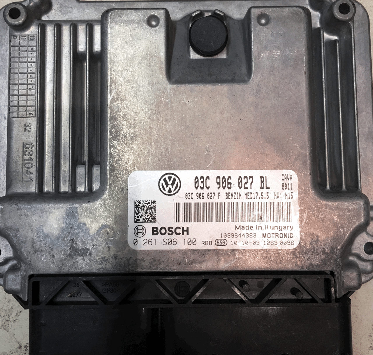 0261S06100, 0 261 S06 100, 03C906027BL, 03C 906 027 BL, MED17.5.5