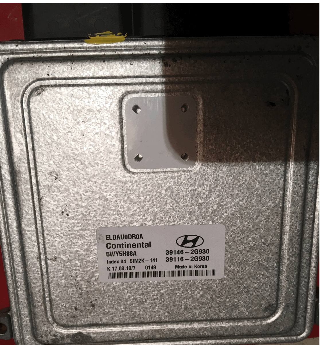Continental Engine ECU, Kia - Hyundai, 391462G930, 39146-2G930, 391162G930, 39116-2G930, SIM2K-141, 5WY5H88A