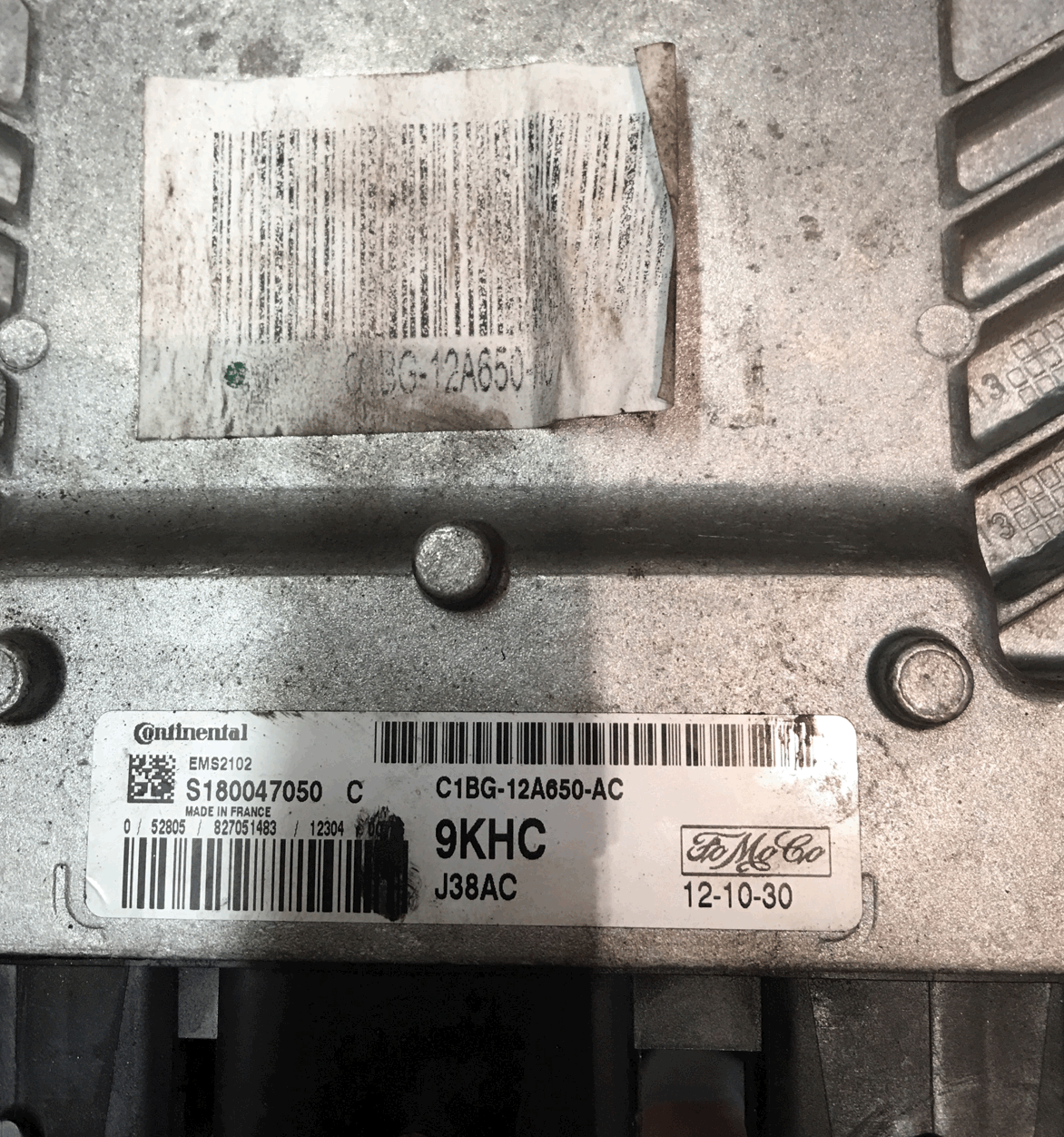 EMS2102, J38AC, S180047050 C, C1BG-12A650-AC, 9KHC