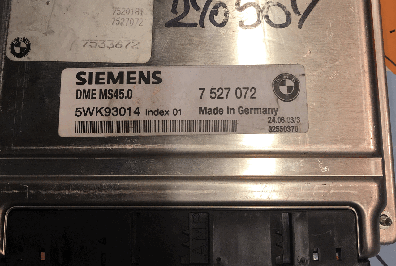 5WK93014, 7527072, 7 527 072, DME MS45.0