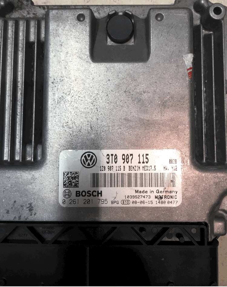 Skoda Octavia 1.8 TSI, 0261201795, 0 261 201 795, 3T0907115, 3T0 907 115, MED17.5