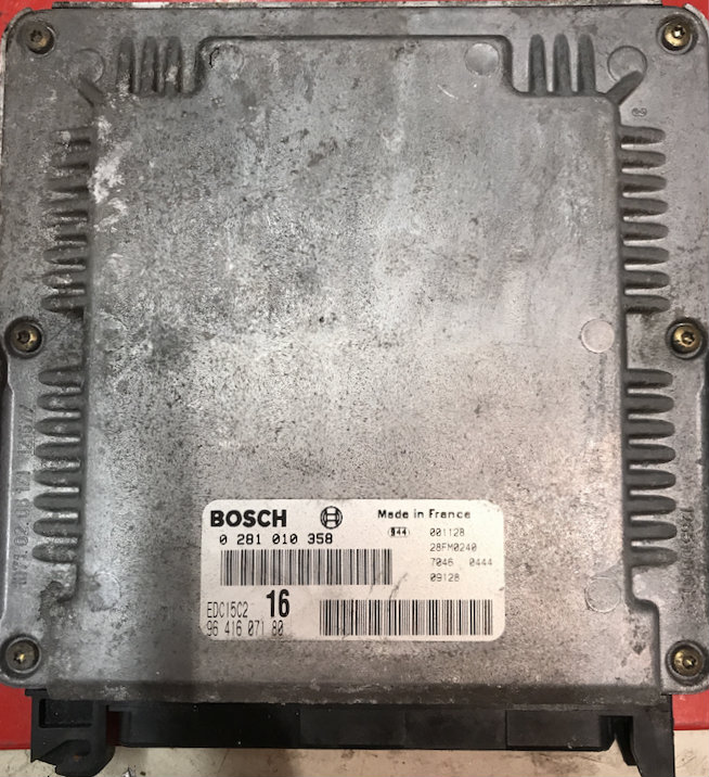 Citroen Picasso 2.0 HDI 0281010358 0 281 010 358 9641607180 96 416 071 80 EDC15C2 16