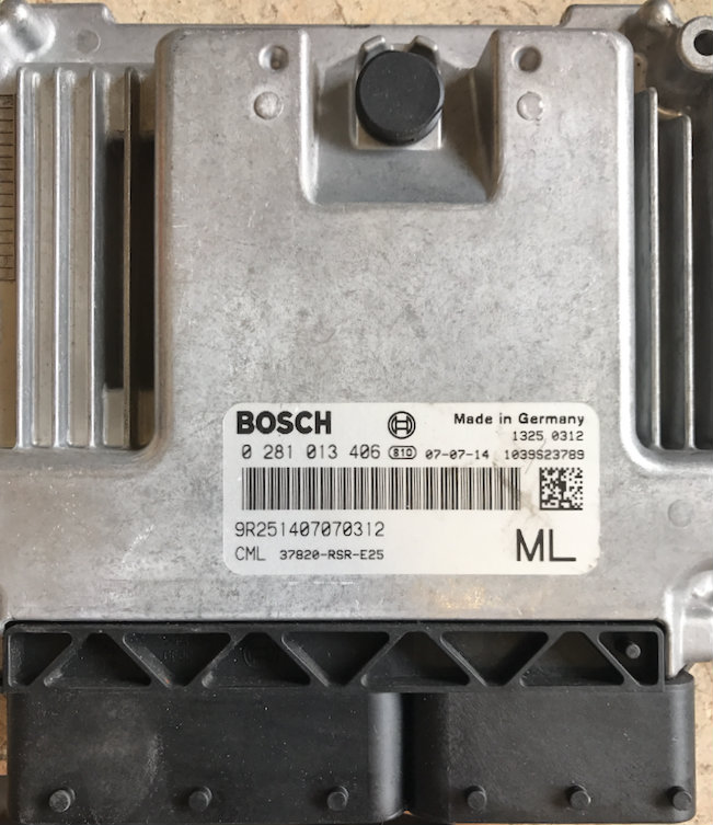 Honda CV-R 2.2 CDTi, 0281013406, 0 281 013 406, 37820-RSR-E25, 1039S23789