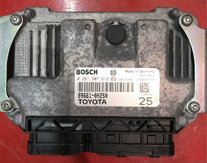 Toyota Aygo 1.0, 0261S07612, 0 261 S07 612, 896610H25025, 89661-0H250 25