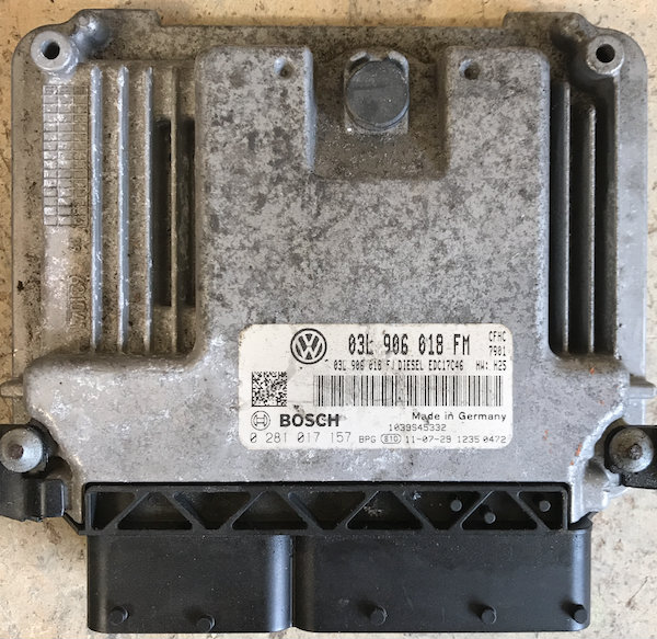 Seat Altea 2.0 TDI , 0281017157, 0 281 017 157, 03L906018FM, 03L 906 018 FM, EDC17C46, 1039S45332