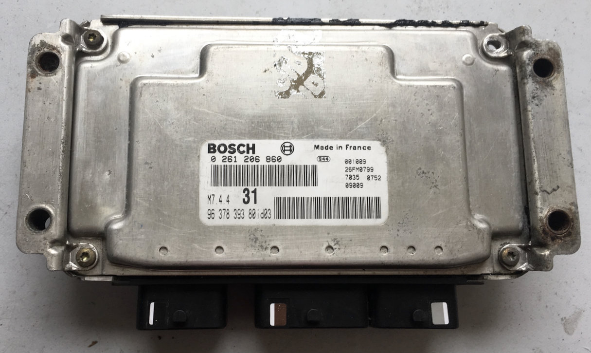 Citroen Saxo VTR / Peugeot 106 1.6L 0261206860 0 261 206 860 9637839380 96 378 393 80 M7.4.4