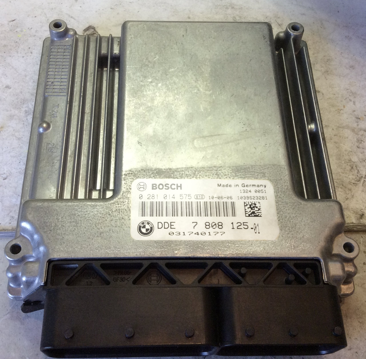 BMW, 0 281 014 575, 0281014575, DDE 7 808 125, DDE7808125