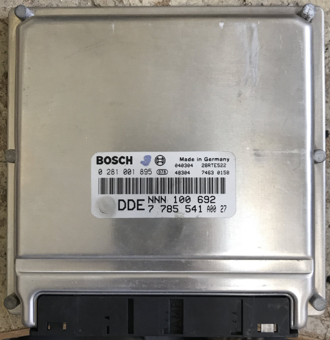 Rover 75 2.0 CDTI 0281001895 0 281 001 895 NNN100692 NNN 100 692 DDE7785541 DDE 7 785 541