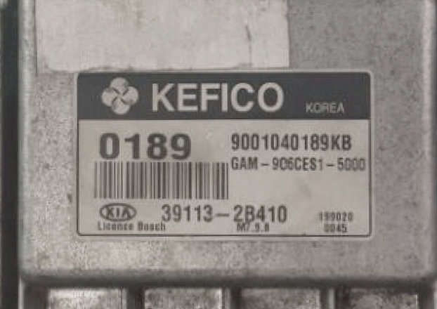 Kia, 9001040189KB, 39113-2B410