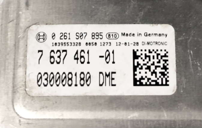 BMW, 0261S07895, 0 261 S07 895, DME7637461, DME 7 637 461, 1039S53328