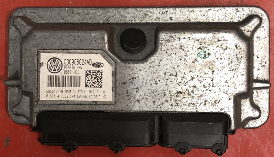 VW, 03C906024AD, 61601.417.02, IAW 4HV.AD, BENZIN 4HV