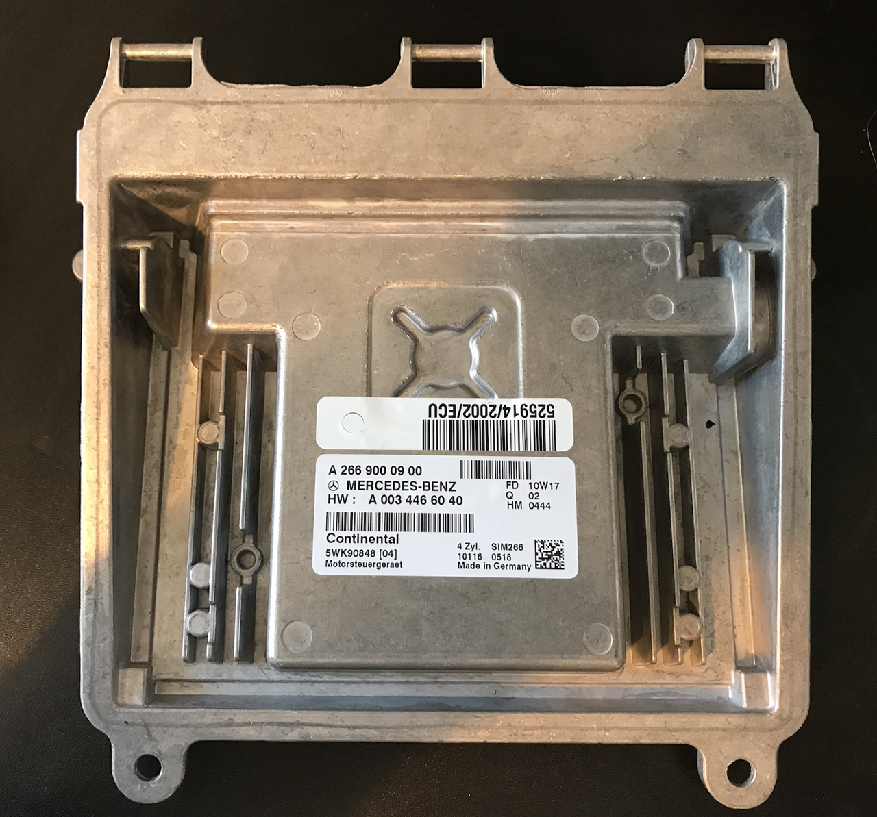 Mercedes-Benz, SIM266, A2669000900, A 266 900 09 00, HW: A0034466040, HW: A 003 446 60 40, 5WK9084804, 5WK90848 04