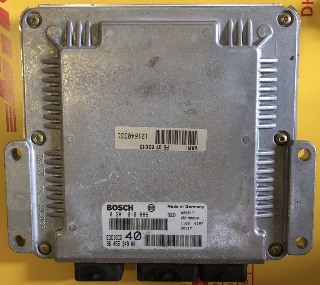 HDI 0281010886 0 281 010 886 9645534980 96 455 349 80 EDC15C2 40