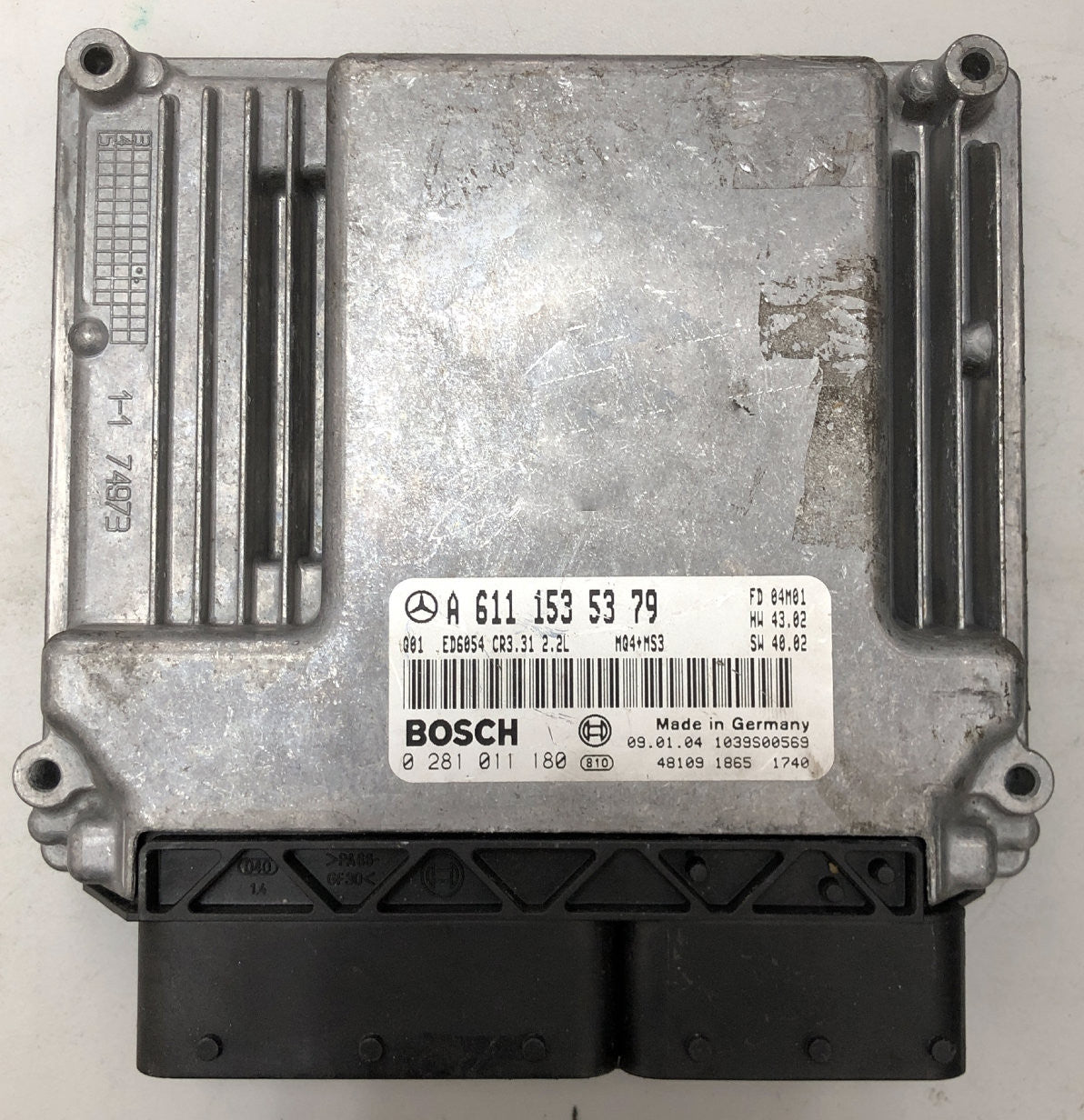 Mercedes-Benz, 0281011180, 0 281 011 180, A6111535379, A 611 153 53 79, CR3.31 2.2L