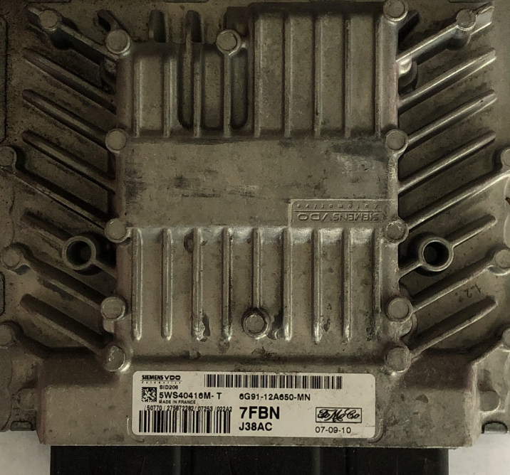Ford, SID206, 5WS40416M-T, 6G91-12A650-MN, 7FBN, J38AC