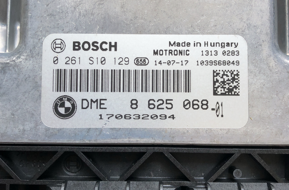 BMW Mini One / Cooper 1.6L, 0261S10129, 0 261 S10 129, DME8625068, DME 8 625 068