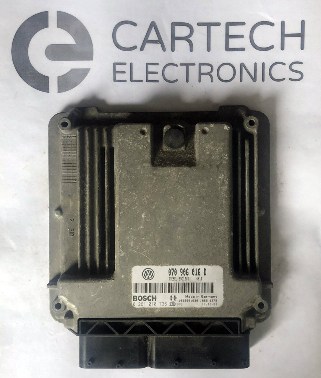 VW Touareg 5.0 TDI, 0281010736, 0 281 010 736, 070906016D, 070 906 016 D , EDC16U1