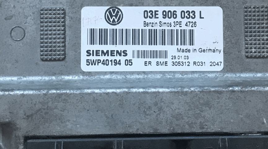 03E906033L, 03E 906 033 L, 5WP40194 05