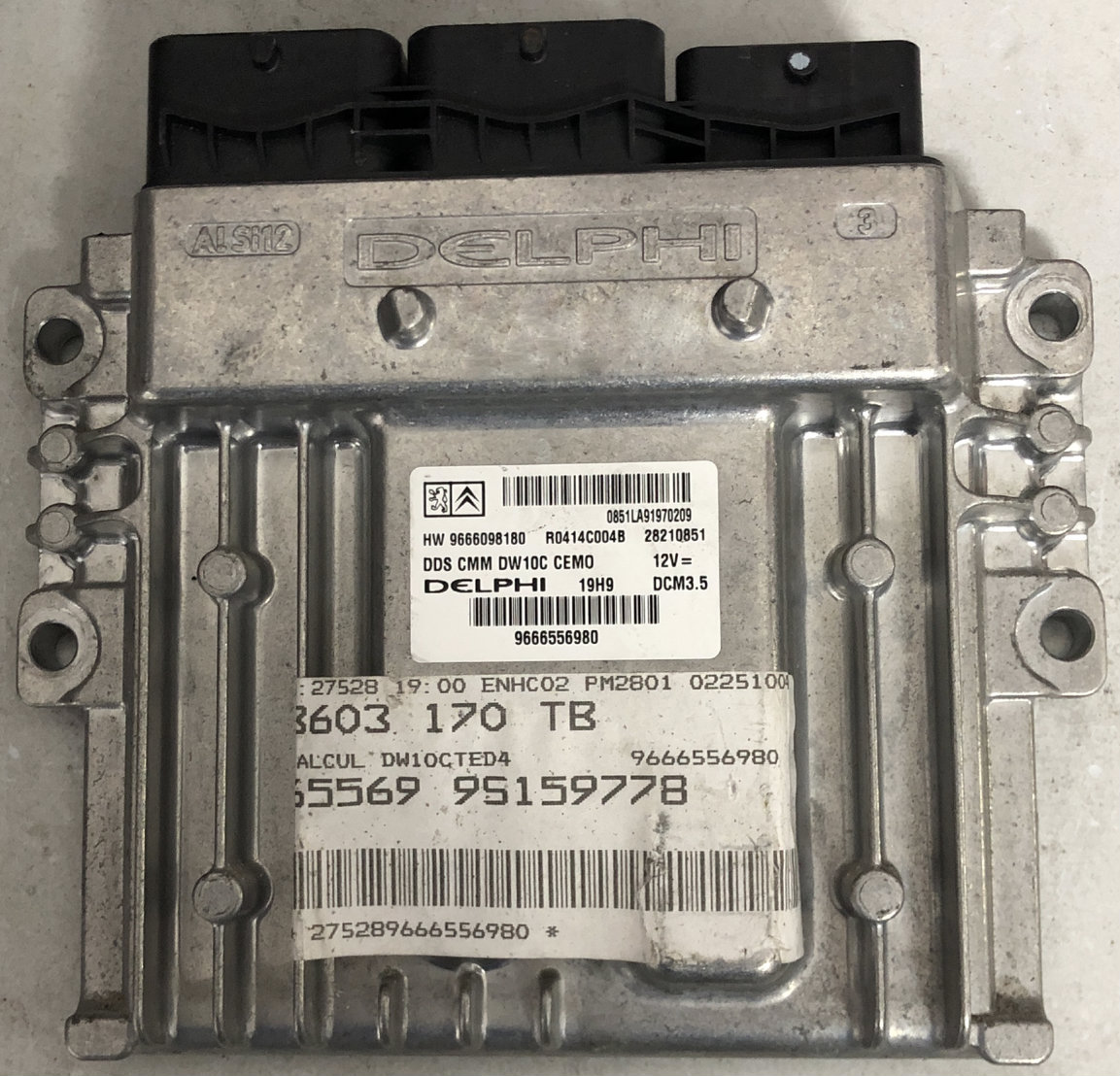 Peugeot / Citroen, R0414C004B, HW 9666098180, 9666556980, 28210851, DCM3.5