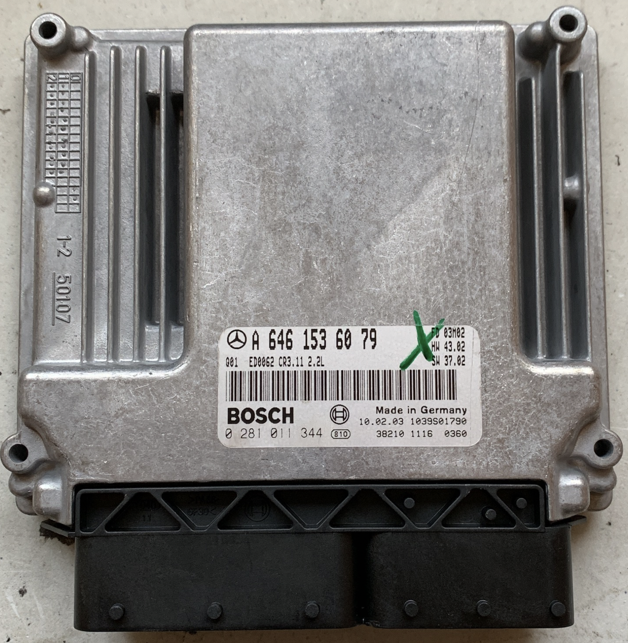 0281011344, 0 281 011 344, A6461536079, A 646 153 60 79, CR3.11, 2.2L