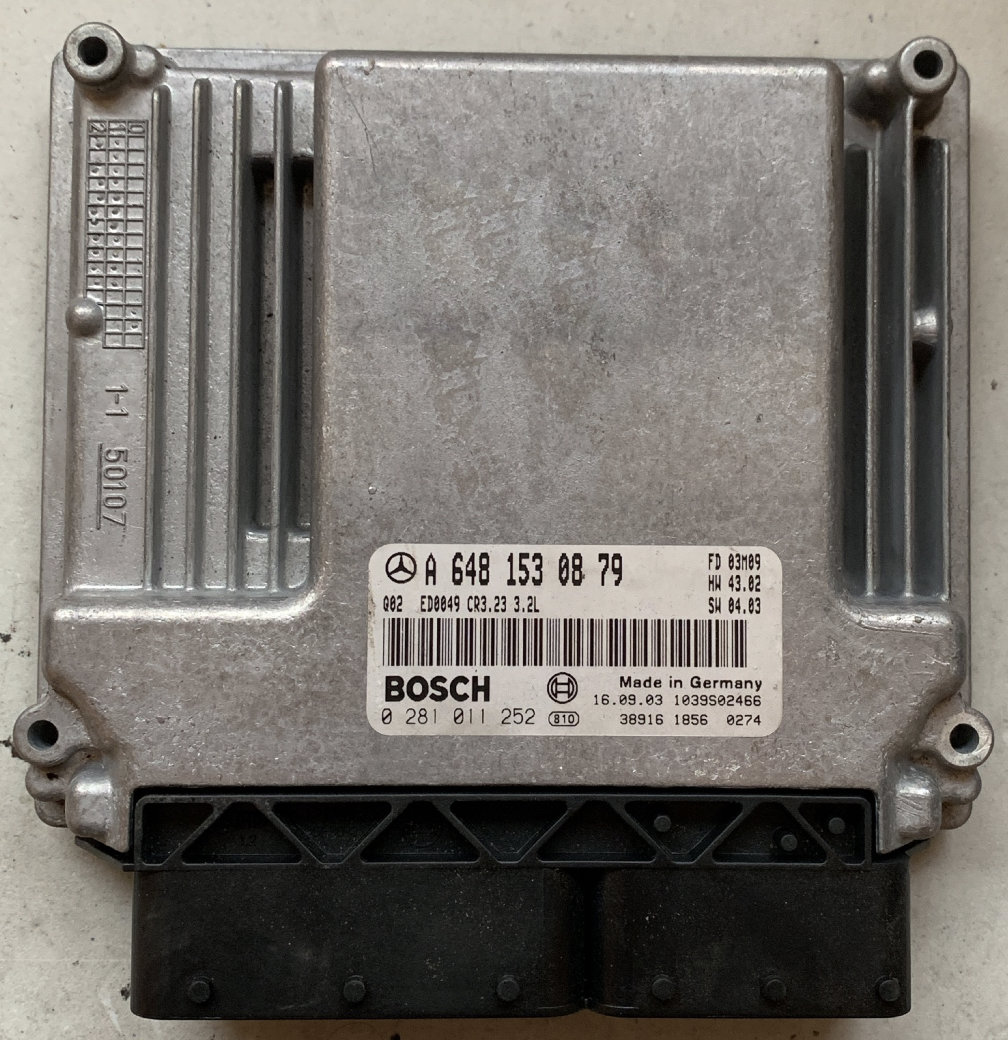 Mercedes-Benz, 0281011252, 0 281 011 252, A6481530879, A 648 153 08 79, 1039S02466, CR3.23, 3.2L