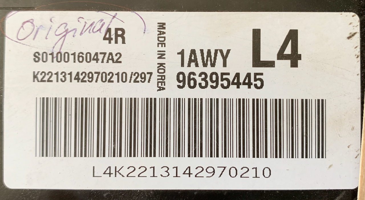 Plug & Play Kemsco Engine ECU, Chevrolet, S010016047A2, 96395445, 1AWY, L4