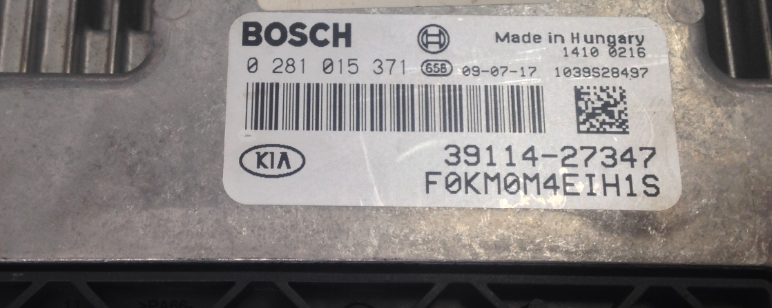 Kia-Hyundai, 0 281 015 371, 0281015371, 39114-27347