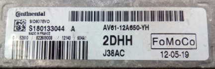 Ford , SID807EVO, S180133022A, AV61-12A650-YG, AV6112A650YG, J38AC