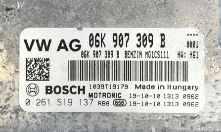 VW , Audi, 0261S19137, 0 261 S19 137, 06K907309B, 06K 907 309 B, MG1CS111