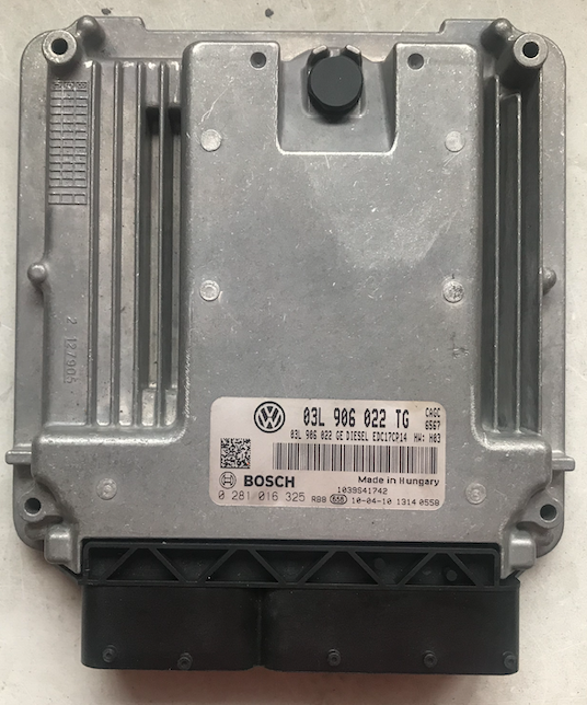 Seat Exeo 2.0 TDI, 0281016325, 0 281 016 325, 03L906022TG, 03L 906 022 TG, EDC17CP14