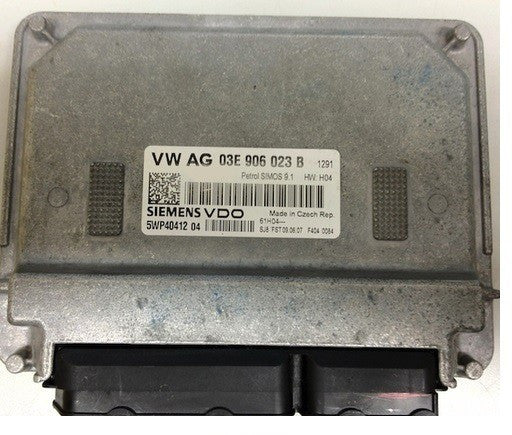 Seat Ibiza 1.2L, VW Polo 1.2L, 03E906023B, 03E 906 023 B, 5WP4041204, 5WP40412 04, Simos 9.1