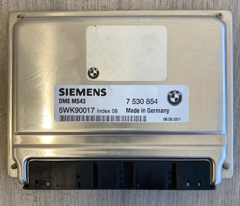 DME MS43, 7530854, 7 530 854, 5WK90017, INDEX 08