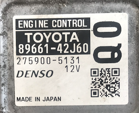 Toyota , 89661-42J60, MB275900-5131, 12V, Q0