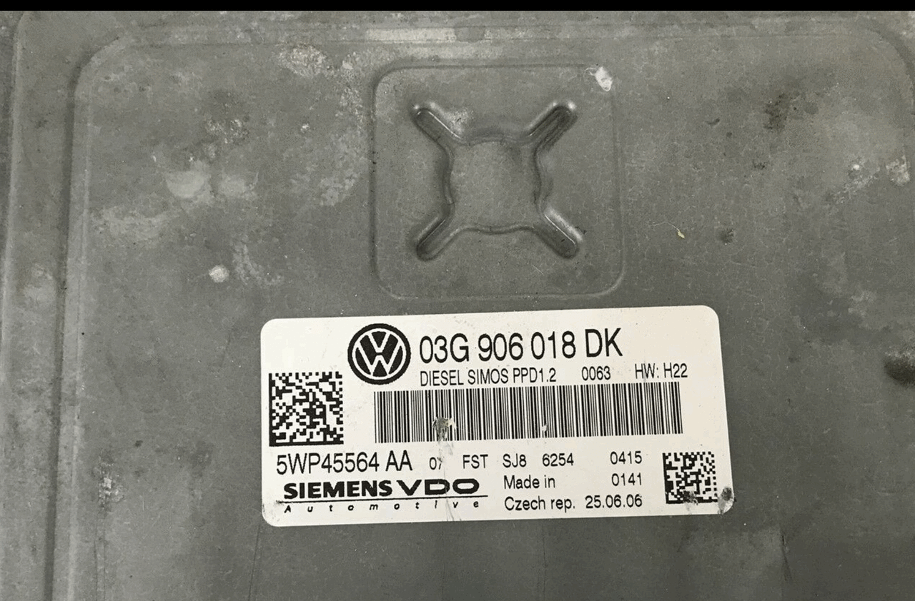 VW, 03G906018DK, 03G 906 018 DK, 5WP45564AA, 5WP45564 AA, PPD1.2