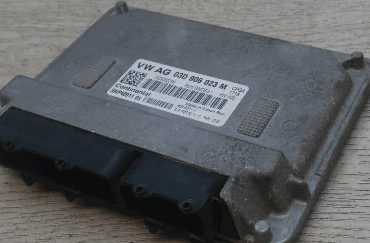VW AG, 03D906023M, 03D 906 023 M, 5WP4091105, 5WP40911 05, SIMOS 9.1