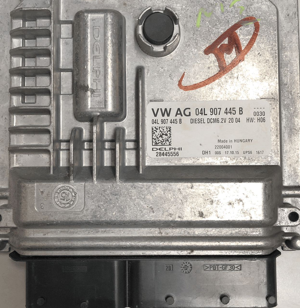 VW Audi, 04L907445B, 04L 907 445 B, 28445556, DCM6.2V