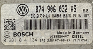 VW Crafter 30/35 2.5 TDI, 0281014134, 0 281 014 134, 074906032AS, 074 906 032 AS, EDC16CP